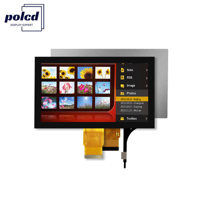 Polcd 7' Tft Lcd Panel 800x480 Капацитивный сенсорный экран RGB интерфейс 7 дюймовый LCD Модульный дисплей