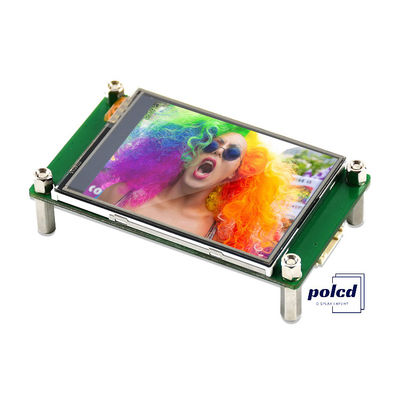 Polcd 2,4 дюйма TFT LCD Резистивный сенсорный экран Модуль 240 * 320 SPI Серийный порт Дисплей для arduino