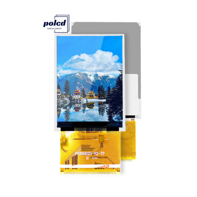 Polcd RoHS 2,8-дюймовый HD TFT-дисплей 8080 MCU 16-битный Tft Lcd-дисплей