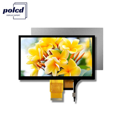 Polcd 7-дюймовый средний LCD модуль 800*480 высокая яркость емкостный сенсорный TFT дисплей