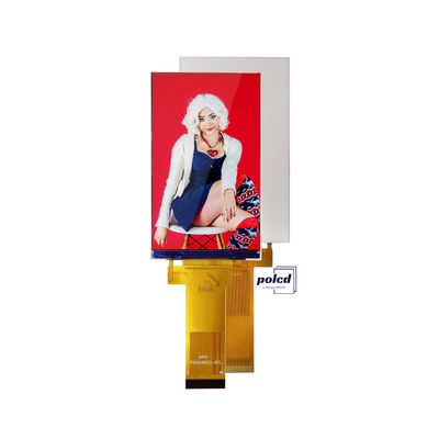Polcd 4-дюймовый ЖК-экран 480*RGB*800 Вертикальный дисплей -20~70 ширины Рабочая температура Промышленный ЖК-модуль