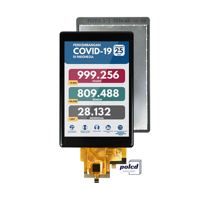 Polcd Custom 3,5 дюйма 320x480 Капацитивная сенсорная панель 500nit ST7796U IPS Tft LCD дисплейный модуль