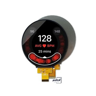 Polcd Малый размер Круглый ЖК-экран 4 дюйма 720x720 пикселей 4Line MIPI интерфейс Полный цветный дисплей