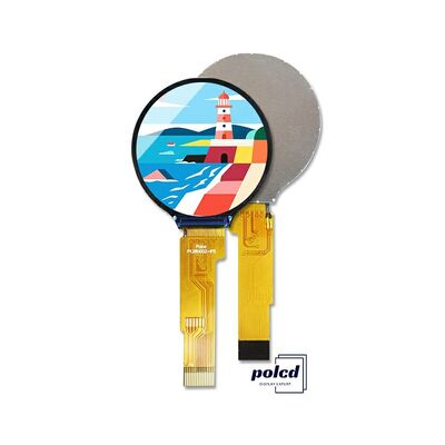 Polcd круглый 240*240 1,28 1,3 дюйма сенсорный Tft Lcd дисплей SPI интерфейс GC9A01 Драйвер IC IPS экран