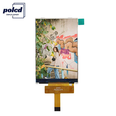Polcd Высокая яркость 3,5 дюйма TFT LCD дисплейный модуль SPI интерфейс Красочное разрешение 320x480 LCD