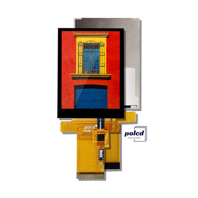 Polcd Custom Industrial 2,8 дюймовая RGB дисплейная панель водонепроницаемая емкость TFT LCD модули с сенсорным экраном