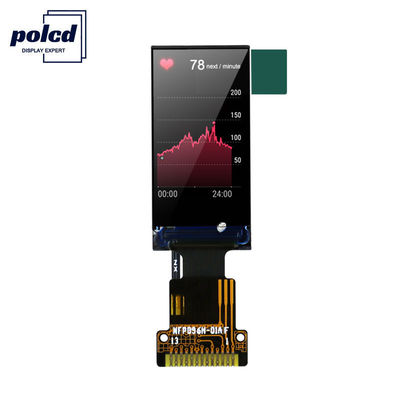 Polcd 80x160 пикселей 0,96 Tft дисплей 1,5 мм TFT ЖК-модуль 400 нит