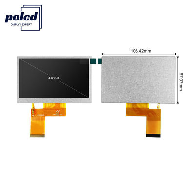 Polcd ST7262E43 4,3-дюймовый емкостный сенсорный экран 40 Pin Lcd 800x480 300 нит