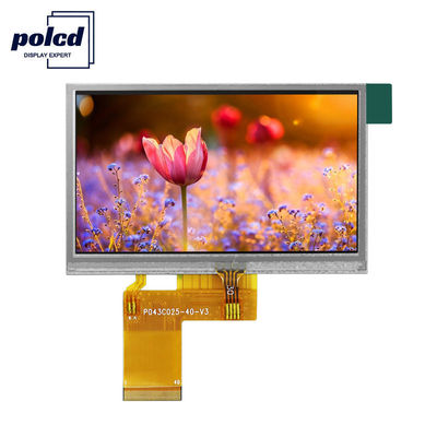 Polcd ILI6485 480x272 Tft Lcd Display 4,3-дюймовый TFT резистивный сенсорный экран 40 Pin