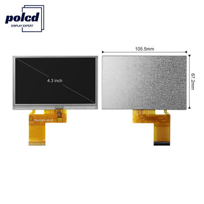 Polcd 4,3-дюймовый 480x272 Tft ЖК-дисплей RGB 24-битный сенсорный ЖК-дисплей