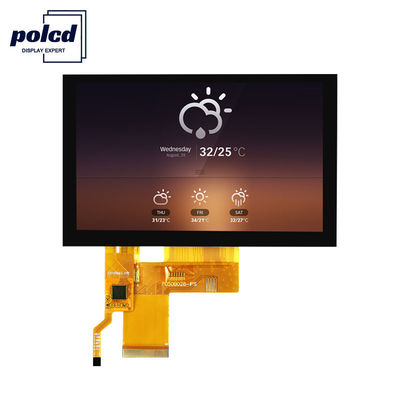 Polcd 108mm 5-дюймовый емкостный сенсорный экран 800X480 IPS TFT LCD дисплей