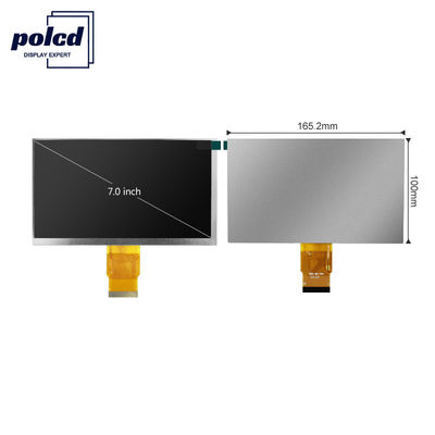 Polcd RoHS 300 Nit 7-дюймовый ЖК-дисплей 800X480 пикселей TFT LCD модуль